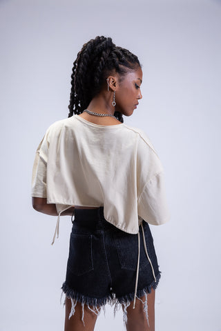 Blasé Distressed Hem Shorts