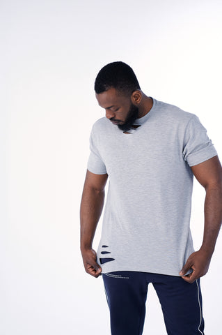 Oversized In Distress Crewneck