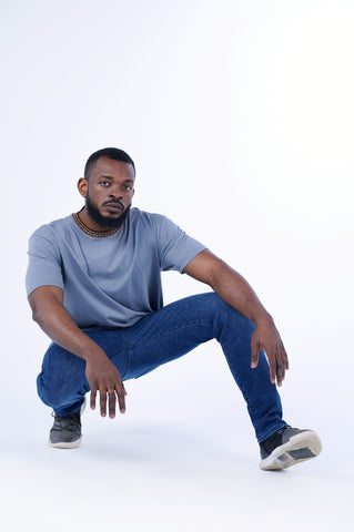 Oversized Arabesque Jacquard Crewneck