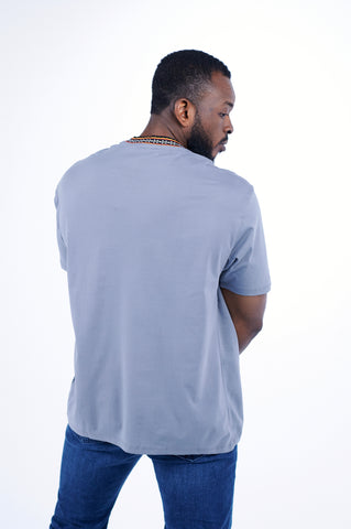 Oversized Arabesque Jacquard Crewneck