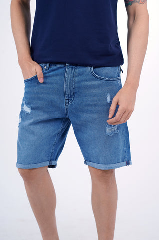 Menace Denim Shorts