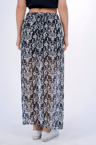 Baroque Babe Slit Skirt