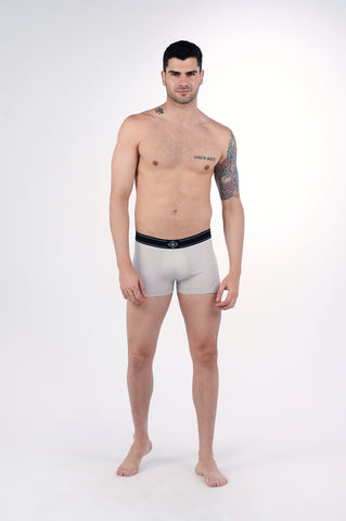 Grey Organic Signature Short Trunks