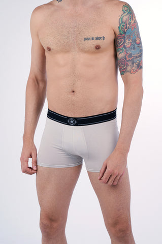 Grey Organic Signature Short Trunks