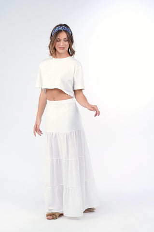 Oversized Short N Sweet Cropped Tee