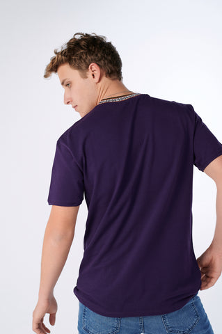 Arabesque Jacquard Crewneck