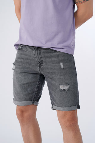 Menace Denim Shorts