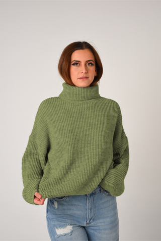Keep it Cozy Chunky Knit Turtleneck