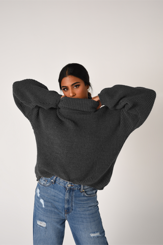 Keep it Cozy Chunky Knit Turtleneck