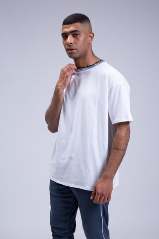 Oversized Desert Rose Jacquard Crewneck