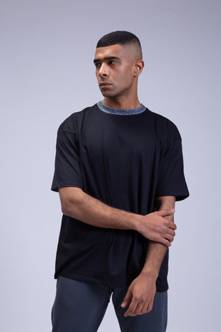 Oversized Emoticon Jacquard Crewneck