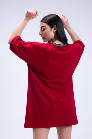 Oversized Ganado T-shirt Dress