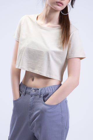 Short N Sweet Cropped Tee