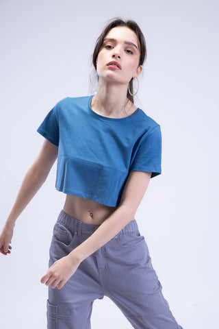 Short N Sweet Cropped Tee