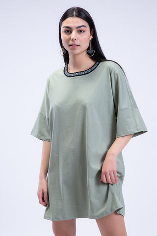 Oversized Ganado T-shirt Dress