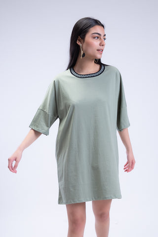 Oversized Ganado T-shirt Dress