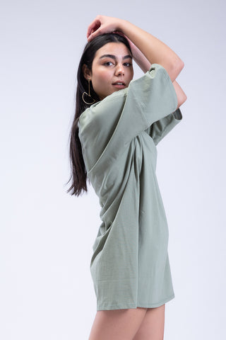 Oversized Ganado T-shirt Dress