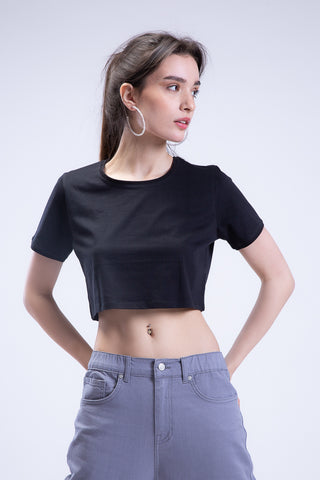 Short N Sweet Cropped Tee