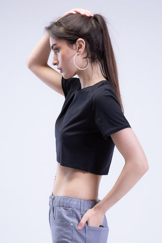Short N Sweet Cropped Tee