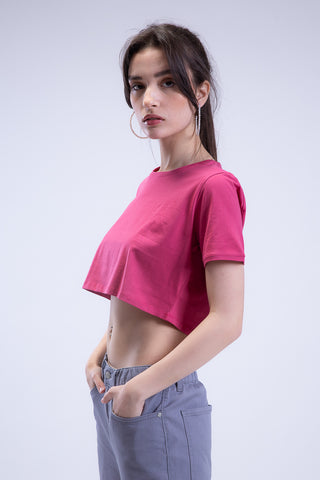 Short N Sweet Cropped Tee