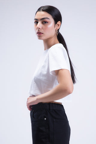 Short N Sweet Cropped Tee