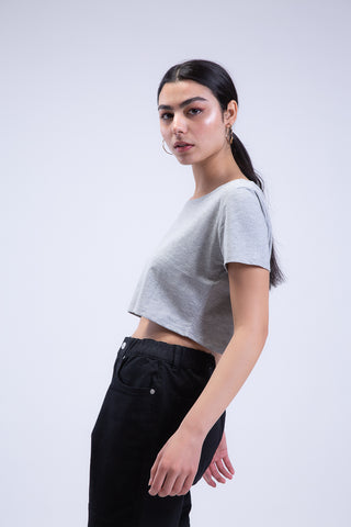Short N Sweet Cropped Tee