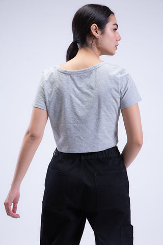 Short N Sweet Cropped Tee