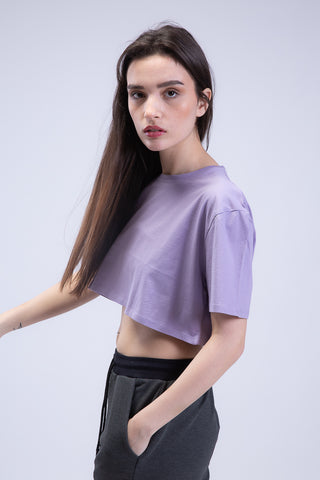 Oversized Short N Sweet Cropped Tee