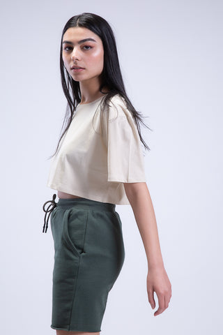 Oversized Short N Sweet Cropped Tee
