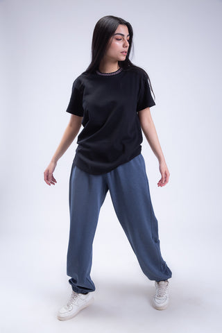 Prism Jacquard Crewneck