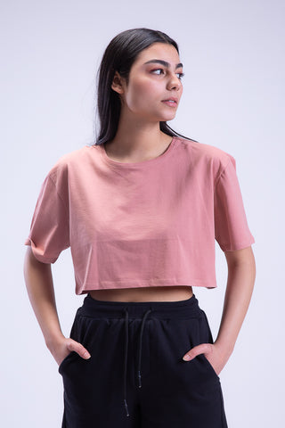 Oversized Short N Sweet Cropped Tee