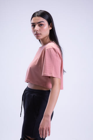 Oversized Short N Sweet Cropped Tee