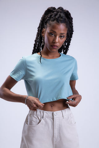 Short N Sweet Cropped Tee