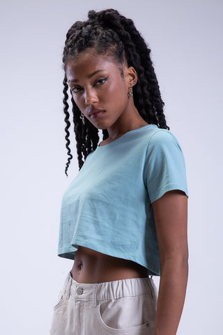 Short N Sweet Cropped Tee