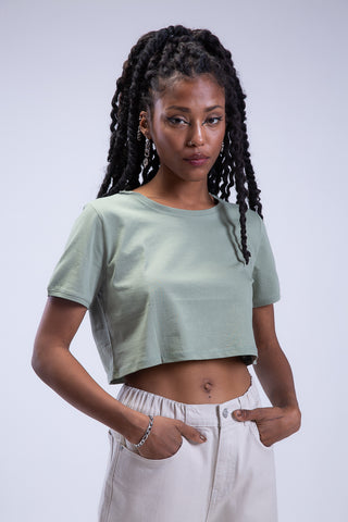 Short N Sweet Cropped Tee