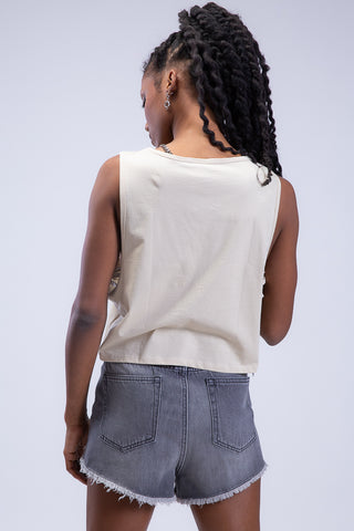 Riveter Cropped Top