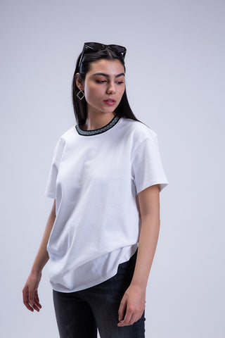 Prism Jacquard Crewneck