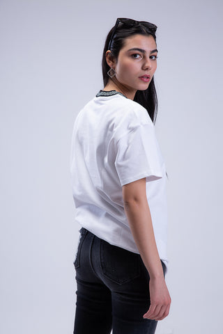 Prism Jacquard Crewneck