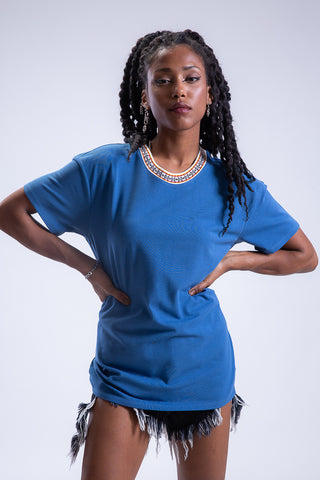 Arabesque Jacquard Crewneck