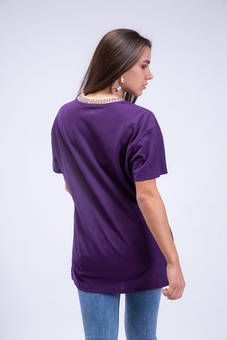 Arabesque Jacquard Crewneck