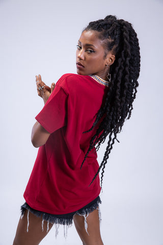 Arabesque Jacquard Crewneck