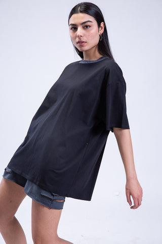 Oversized Emoticon Jacquard Crewneck