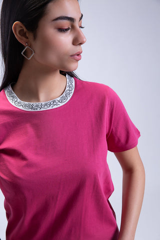 Regular Fit Emoticon Crewneck