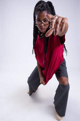 Oversized Prism Crewneck