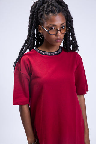 Oversized Prism Crewneck