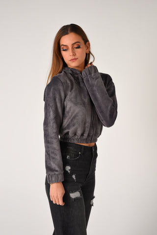 Throwback Zip-Up Hooded Jacket