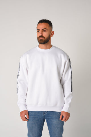 Take Me to Qayro Logo-Tape Sweater