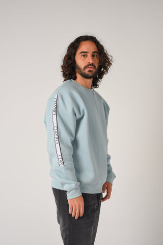 Take Me to Qayro Logo-Tape Sweater
