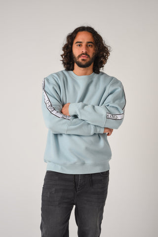 Take Me to Qayro Logo-Tape Sweater