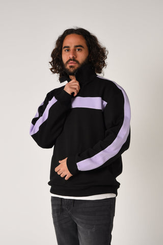 Track Zip Sweater